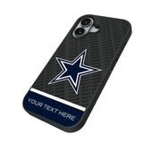 Dallas Cowboys Personalized EndZone Plus Bump Phone Case for Apple iPhone