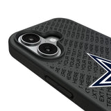 Dallas Cowboys Personalized EndZone Plus Bump Phone Case for Apple iPhone