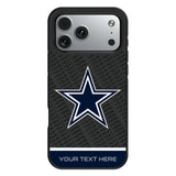 Dallas Cowboys Personalized EndZone Plus Bump Phone Case for Apple iPhone