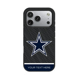 Dallas Cowboys Personalized EndZone Plus Bump Phone Case for Apple iPhone