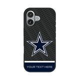 Dallas Cowboys Personalized EndZone Plus Bump Phone Case for Apple iPhone