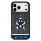 Dallas Cowboys Personalized EndZone Plus Bump Phone Case for Apple iPhone