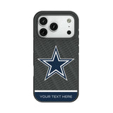 Dallas Cowboys Personalized EndZone Plus Bump Phone Case for Apple iPhone
