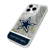 Dallas Cowboys Personalized EndZone Plus Glitter Phone Case for Apple iPhone