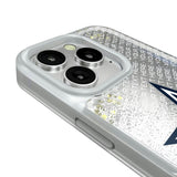 Dallas Cowboys Personalized EndZone Plus Glitter Phone Case for Apple iPhone