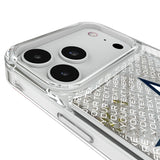 Dallas Cowboys Personalized EndZone Plus Glitter Phone Case for Apple iPhone