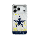 Dallas Cowboys Personalized EndZone Plus Glitter Phone Case for Apple iPhone