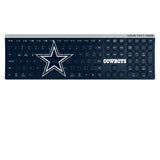 Dallas Cowboys Personalized Endzone Solid Curved Wireless Keyboard