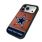 Dallas Cowboys Personalized Football Bump Phone Case for Apple iPhone