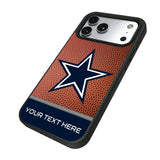 Dallas Cowboys Personalized Football Bump Phone Case for Apple iPhone