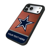 Dallas Cowboys Personalized Football Bump Phone Case for Apple iPhone