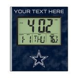 Dallas Cowboys Personalized Hatch Wall Clock