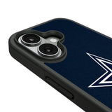 Dallas Cowboys Personalized Stripe Bump Phone Case for Apple iPhone