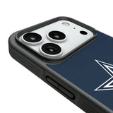 Dallas Cowboys Personalized Stripe Bump Phone Case for Apple iPhone