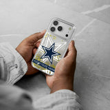 Dallas Cowboys Personalized Tilt Glitter Phone Case for Apple iPhone