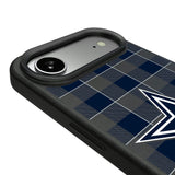 Dallas Cowboys Plaid MagSafe Compatible Phone Case for Apple iPhone