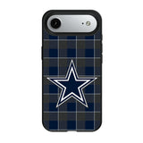 Dallas Cowboys Plaid MagSafe Compatible Phone Case for Apple iPhone