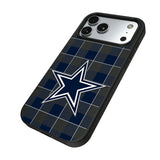Dallas Cowboys Plaid MagSafe Compatible Phone Case for Apple iPhone