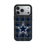 Dallas Cowboys Plaid MagSafe Compatible Phone Case for Apple iPhone