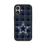 Dallas Cowboys Plaid MagSafe Compatible Phone Case for Apple iPhone