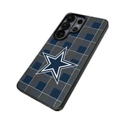 Dallas Cowboys Plaid MagSafe Compatible Phone Case for Samsung Galaxy 26 Series
