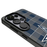 Dallas Cowboys Plaid MagSafe Compatible Phone Case for Samsung Galaxy 26 Series