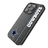 Dallas Cowboys Sidebar Black Bling Phone Case for Apple iPhone