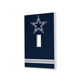 Dallas Cowboys Stripe Hidden-Screw Light Switch Plate