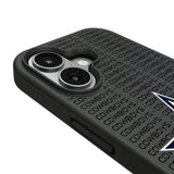 Dallas Cowboys Text Backdrop Bump Phone Case for Apple iPhone