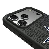 Dallas Cowboys Text Backdrop Bump Phone Case for Apple iPhone
