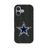 Dallas Cowboys Text Backdrop Bump Phone Case for Apple iPhone
