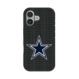 Dallas Cowboys Text Backdrop Bump Phone Case for Apple iPhone