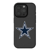 Dallas Cowboys Text Backdrop Bump Phone Case for Apple iPhone