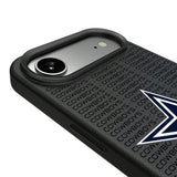 Dallas Cowboys Text Backdrop MagSafe Compatible Phone Case for Apple iPhone