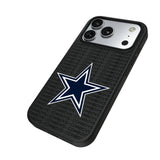 Dallas Cowboys Text Backdrop MagSafe Compatible Phone Case for Apple iPhone