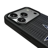 Dallas Cowboys Text Backdrop MagSafe Compatible Phone Case for Apple iPhone