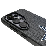 Dallas Cowboys Text Backdrop MagSafe Compatible Phone Case for Samsung Galaxy