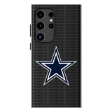 Dallas Cowboys Text Backdrop MagSafe Compatible Phone Case for Samsung Galaxy