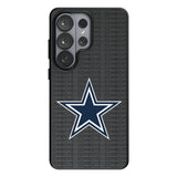 Dallas Cowboys Text Backdrop MagSafe Compatible Phone Case for Samsung Galaxy