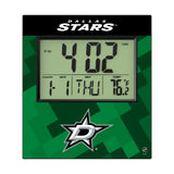 Dallas Stars Color Block Wall Clock