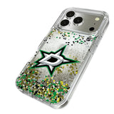 Dallas Stars Confetti Glitter Phone Case for Apple iPhone