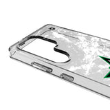 Dallas Stars Ice Stripe Clear Phone Case for Samsung Galaxy