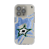 Dallas Stars Ice Tilt Clear Phone Case for Apple iPhone