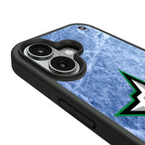 Dallas Stars Ice Wordmark Bump Phone Case for Apple iPhone