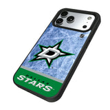 Dallas Stars Ice Wordmark Bump Phone Case for Apple iPhone