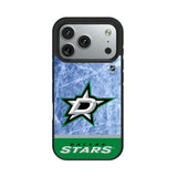 Dallas Stars Ice Wordmark Bump Phone Case for Apple iPhone