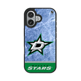 Dallas Stars Ice Wordmark Bump Phone Case for Apple iPhone