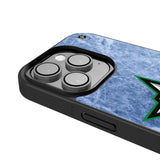 Dallas Stars Ice Wordmark Bump Phone Case for Apple iPhone