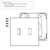 Dallas Stars Ice Wordmark Hidden-Screw Light Switch Plate