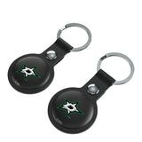 Dallas Stars Insignia Black Airtag Holder 2-Pack